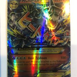 Pokémon Card MCharizardEX 2016 12/83