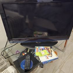 Toshiba TV 32 Inches  Black Wwith Remote For 25.00