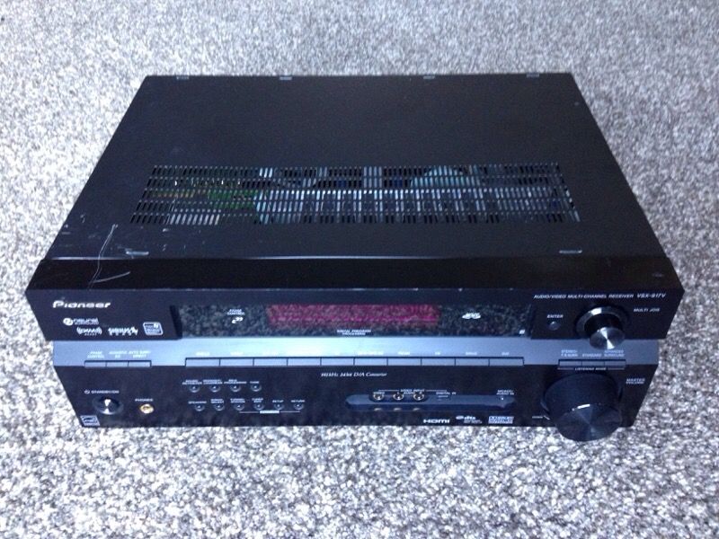 PIONEER VSX-917V-K 7 CHANNEL HDMI SURROUND SOUND RECEIVER -EXCELLENT CONDITION