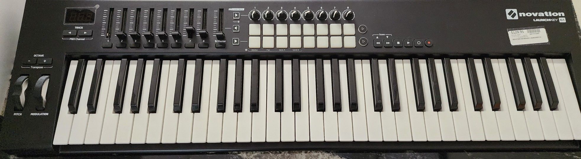 Novation Keyboard Launchkey 61