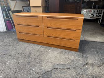 Danish Teak Dresser New Old Stock Jesper Furniture
