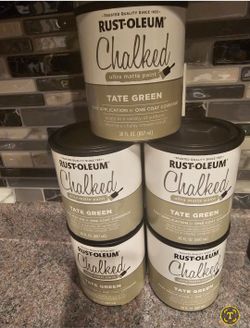 New- Tate Green Chalk Paint (3 Available @ $12 Each)