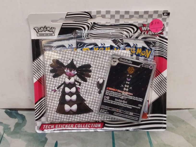 Pokemon White Flare Sticker Pack