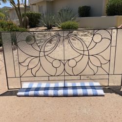 Antique Clear Glass Panels