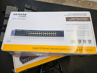 Netgear ProSafe JGS524 24-Port Gigabit Switch