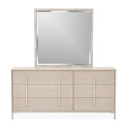 Lotus Bay Sand Large Dresser with Mirror