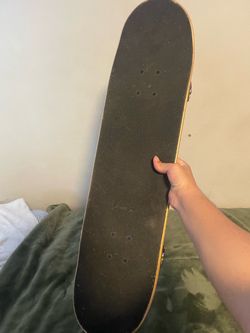 Complete Skateboard with Black Grip Tape