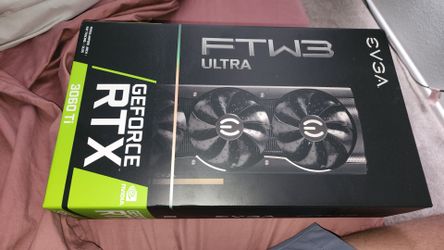 EVGA 3060Ti FTW3 ULTRA New in box.