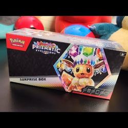 Pokemon Evolution  Prismatic Surprise Box