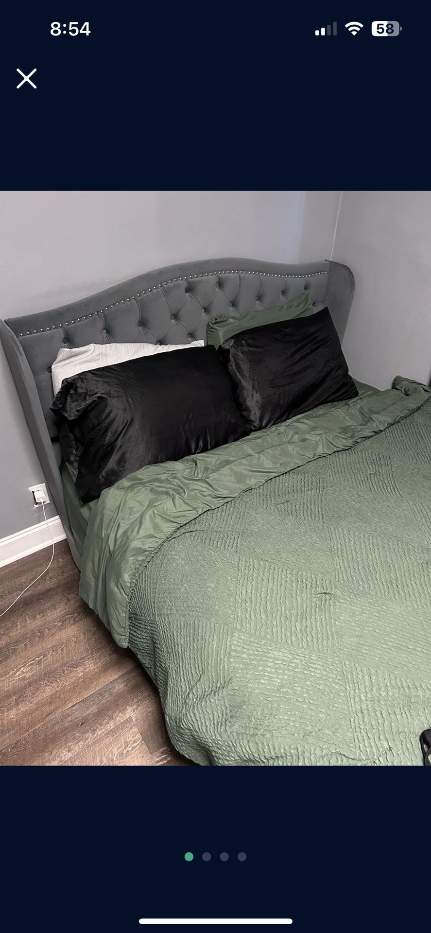 Queen Bed Frame With 4 Drawer Storage