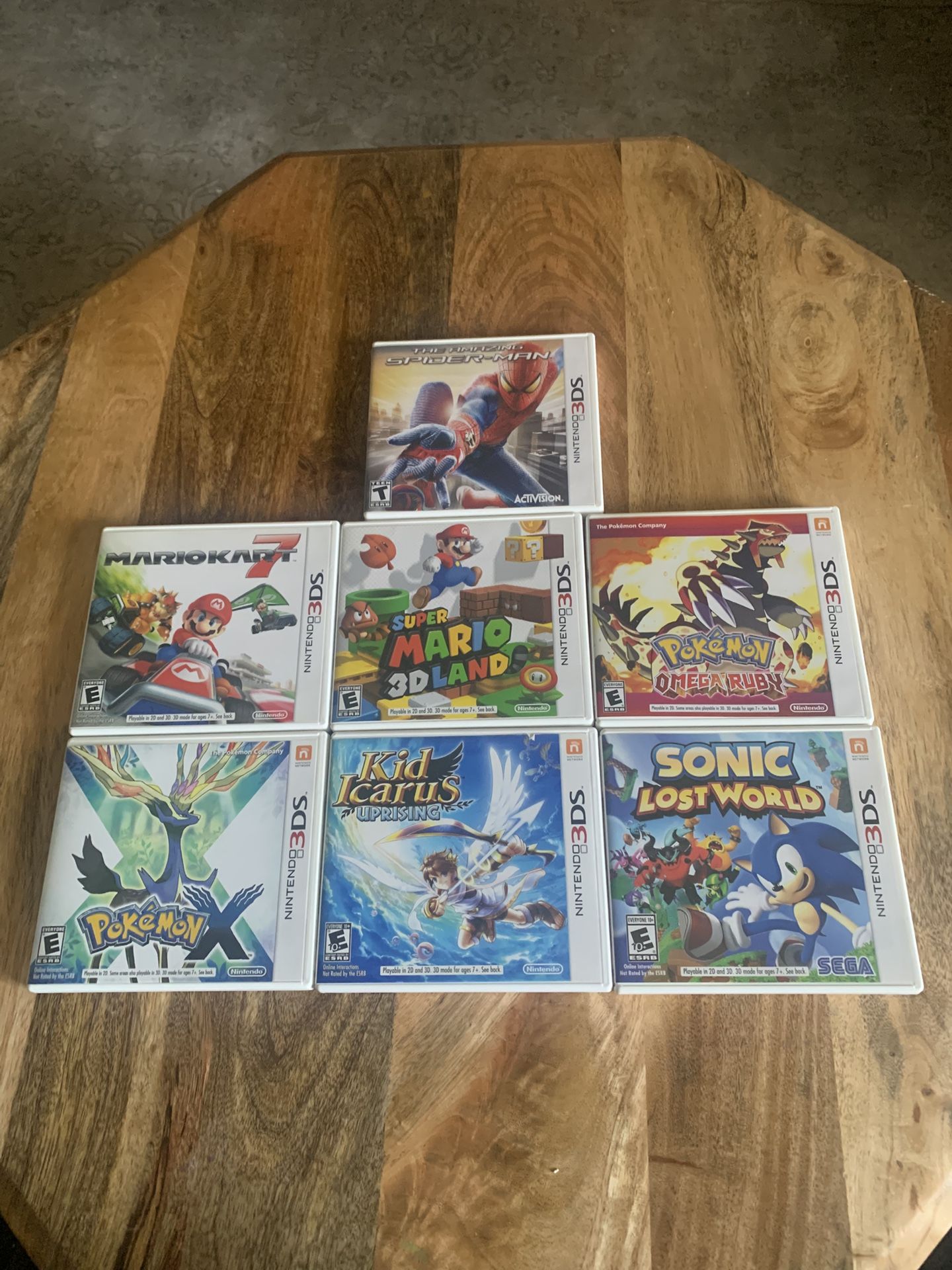Nintendo 3DS Games Price Varies