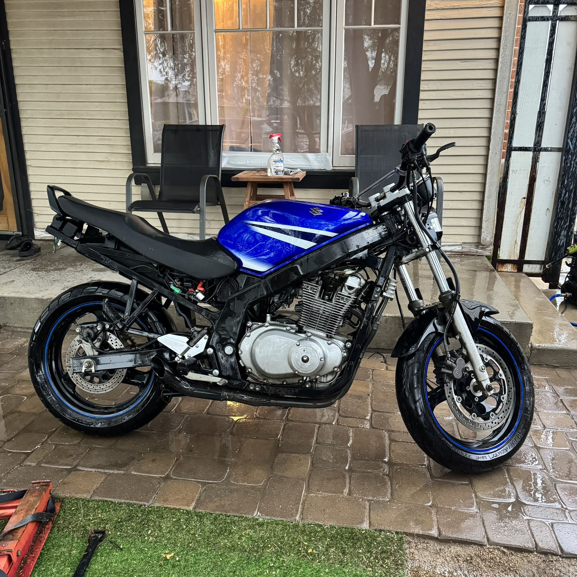 Suzuki GS500F 2007, GSXR.
