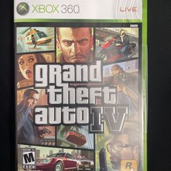 Grand Theft Auto IV: Xbox 360 - GOOD CONDITION