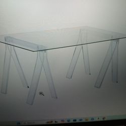 Glass Top OFFICE/WRITING Desk