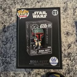 Boba Fett Die Cast Funko Pop