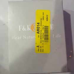 F&K USB Rechargeable Noise Cancelling Hearing Aids w/ Multiple Sizes