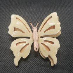 Double Layered Butterfly Brooch 