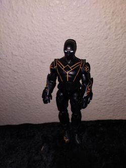 2019 Jazwares Fortnite 4" Action Figure - Molten Omen No Hood Figure Only $5.00
