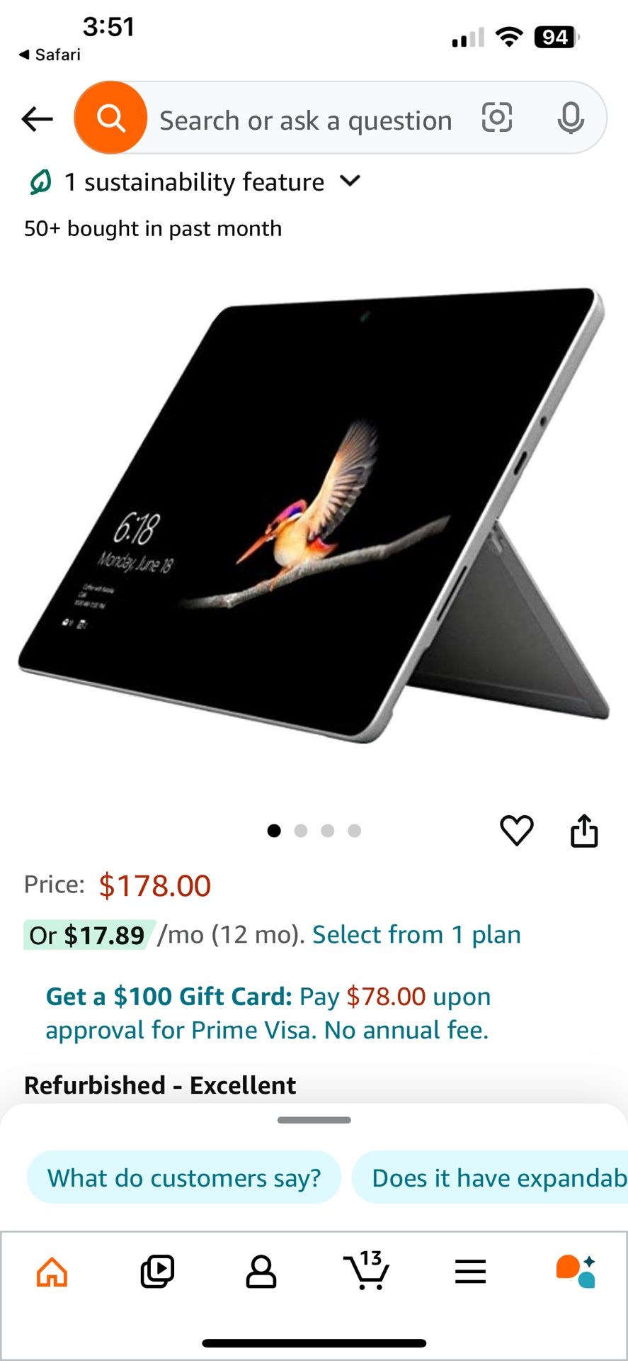 Microsoft Surface Go