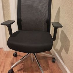 5x Matching Steelcase AMQ Zilo Task Chair 3d Arms Real Chrome Base Mesh  Office  Chair U.s.a. Made Delivery Possible