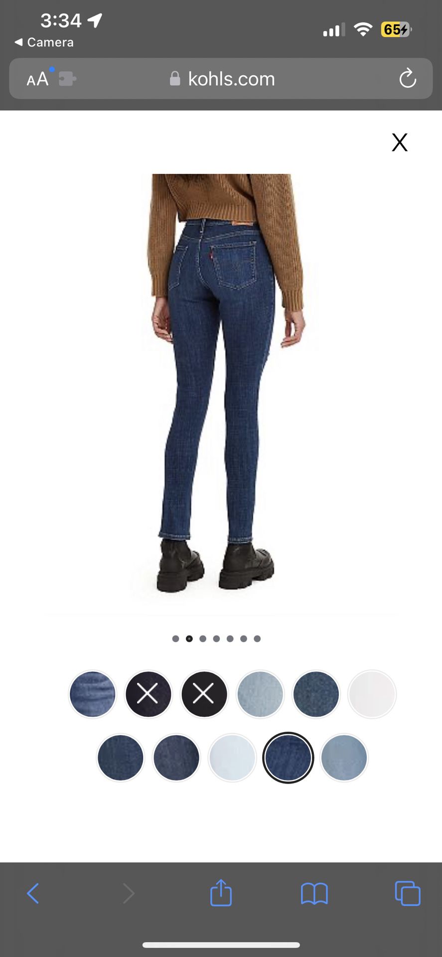 Levi Jeans 311 Size 30W for Sale in Jonesborough, TN - OfferUp