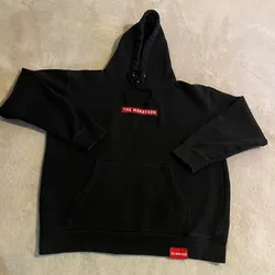 Brand New Mens Black The Marathon 🏁 Clothing Hoodie 4XL 4X XXXXL XXXX