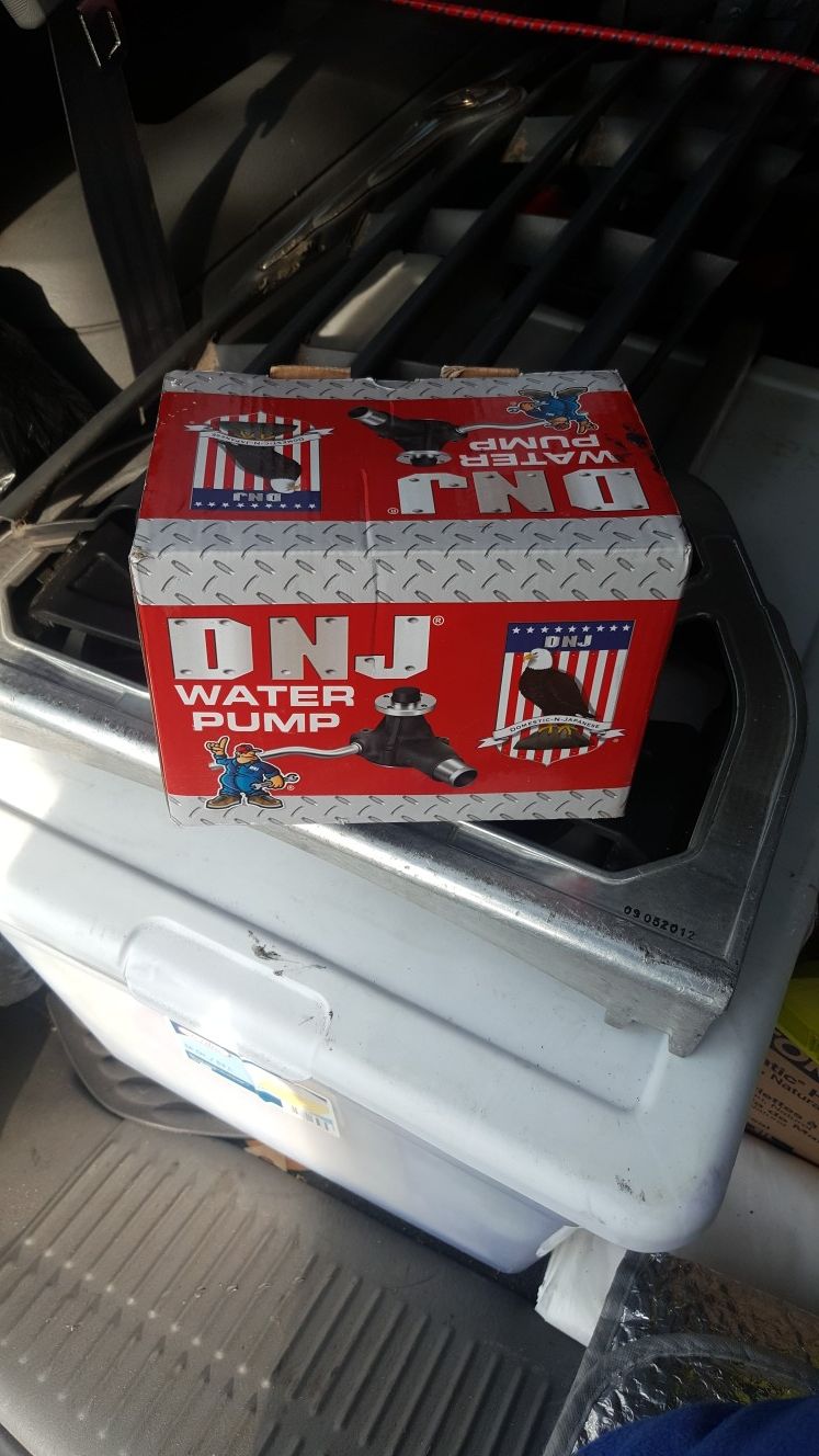 2005 caravan water pump