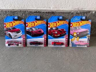 Target Red Edition Hot Wheels Lot