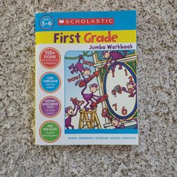 Scholastic First Grade Jumbo Workbook
