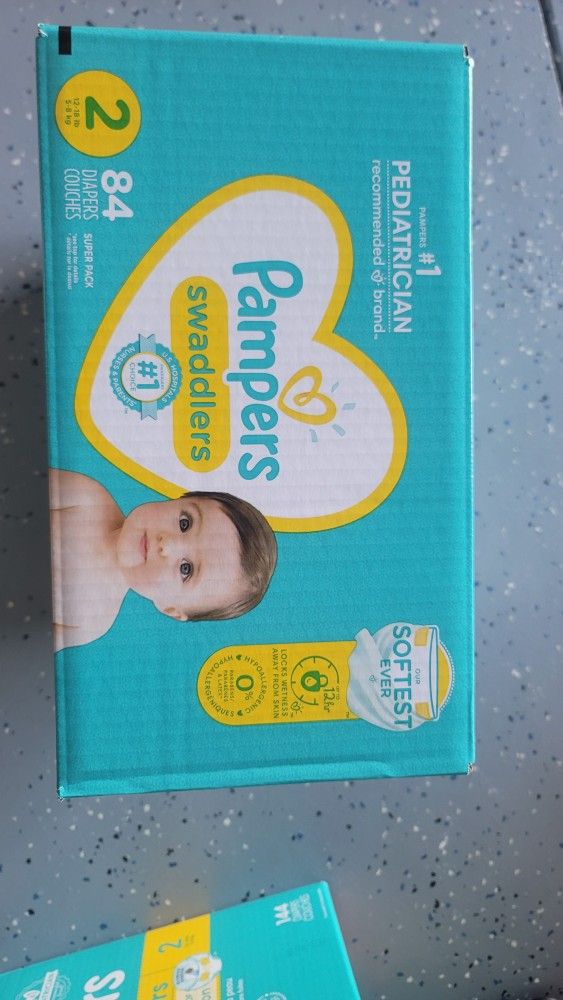 Pampers Diapers Size 2, 84 Counts