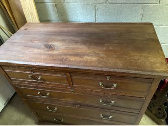 Antique wooden dresser
