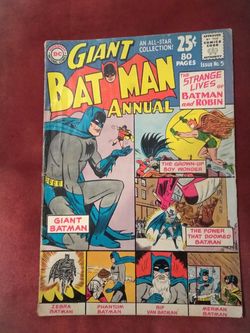 Batman Annual #5 Comic Book