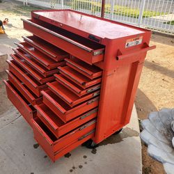 MAC Tool Box 🧰 42"W  40"h  Used No Key  15 Drawer