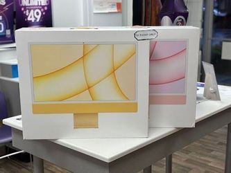 💻 Stunning Display- Apple iMac 24 inch M1 Chip -  Take It Home for Just $5 Down! 💻