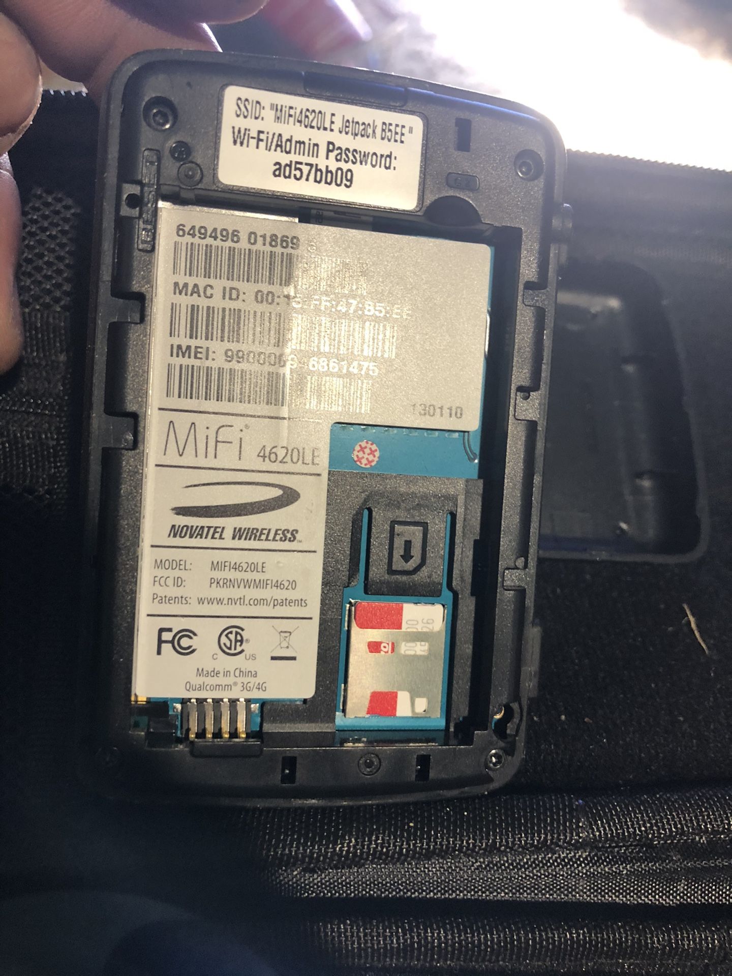 Verizon Jet pack Mifi Hot Spot