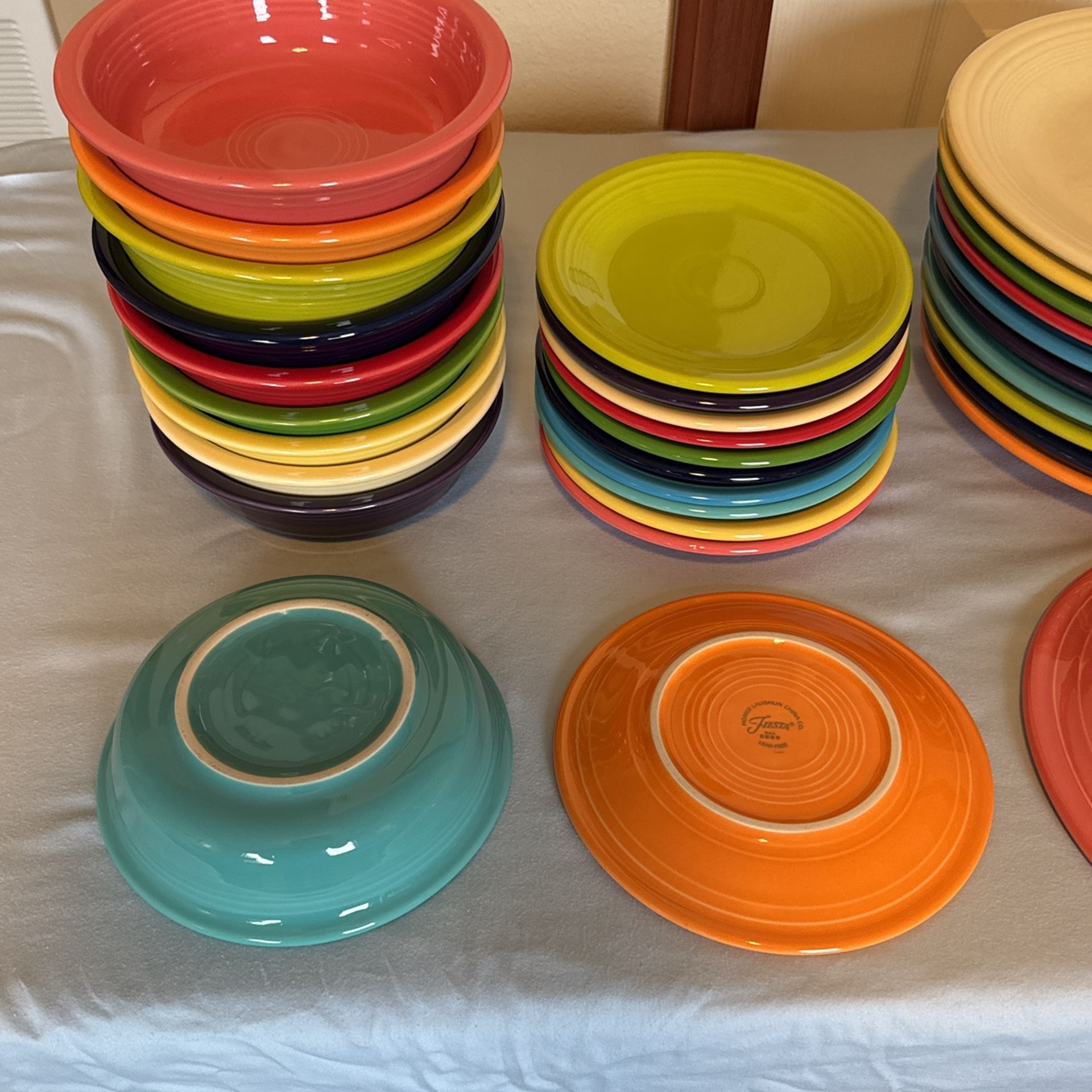 Fiestaware Plates And Bowls