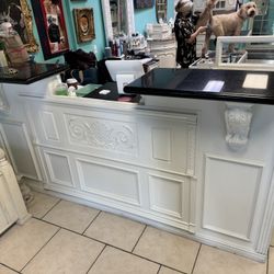 Elegant Front Desk/Counter + Side Counter