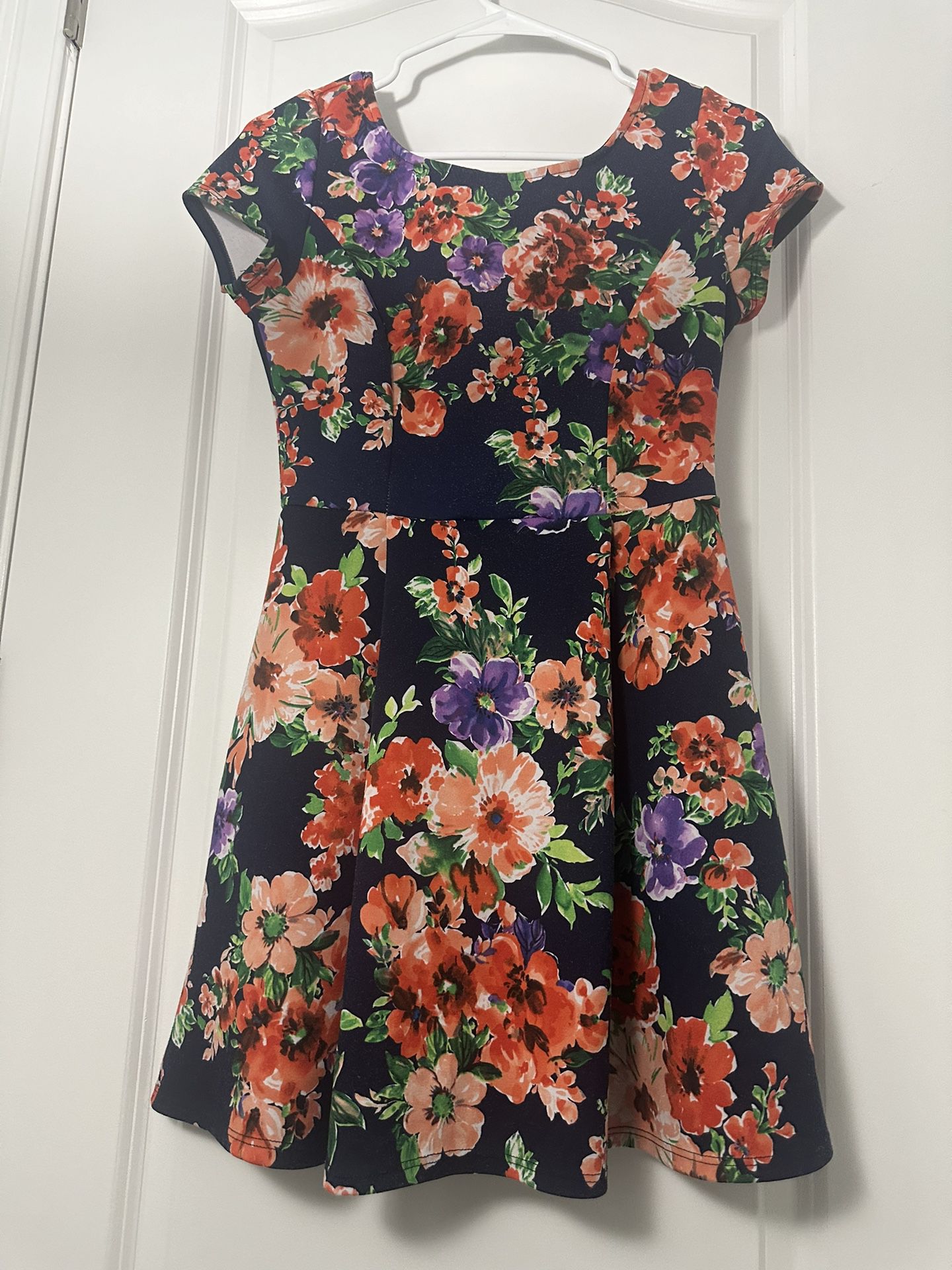 floral short dress 