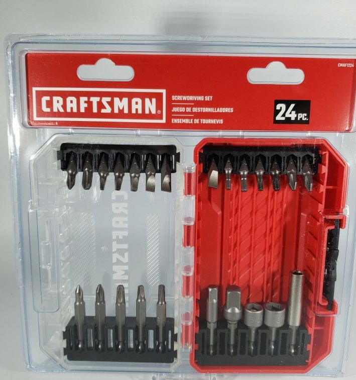 24pc Craftsman Drill Bit New Never Opened