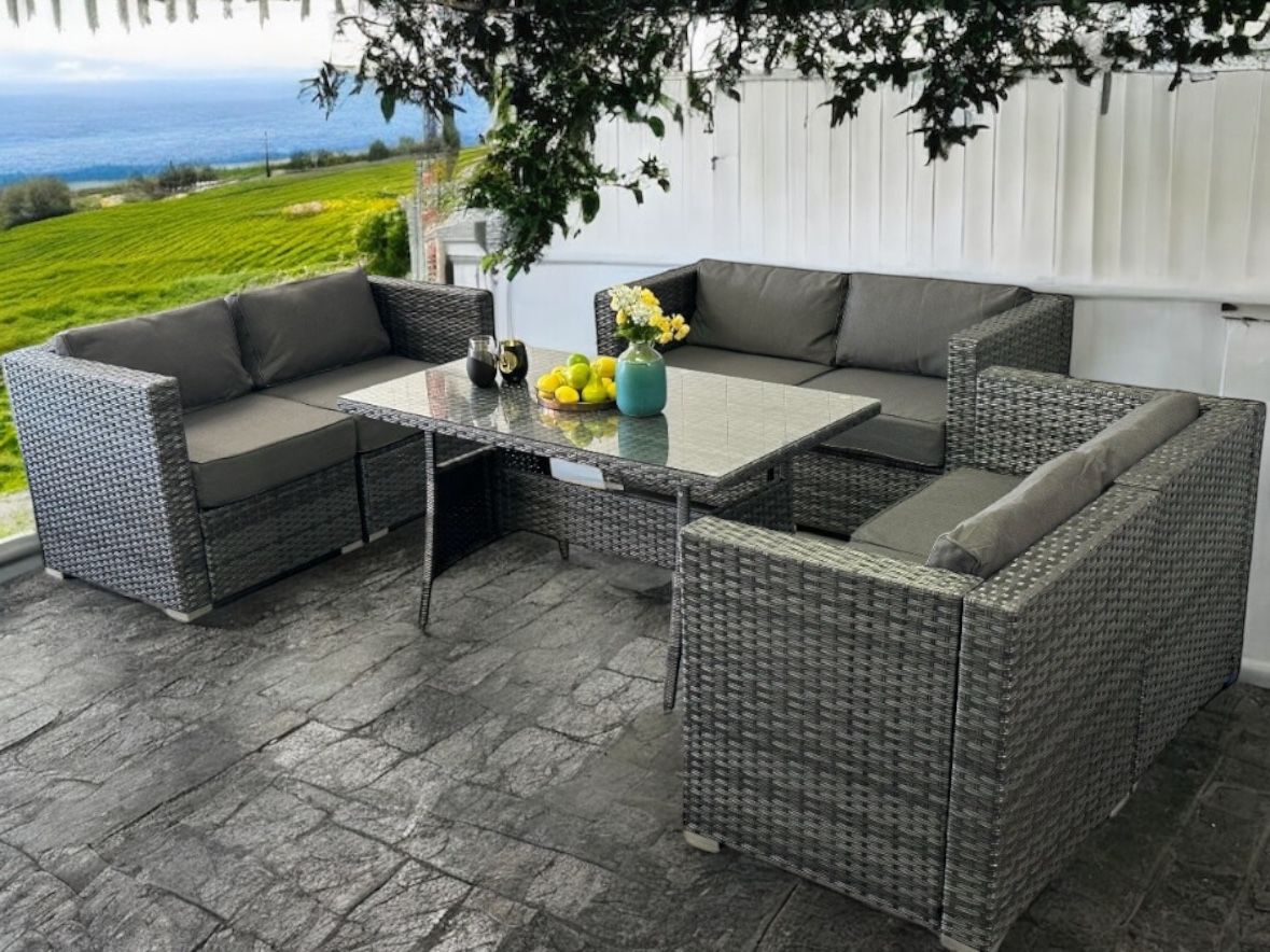 Brand New Patio Set With Cushions (we Finance And Deliver)