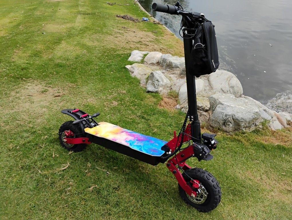 Electric Scooter * Full Suspension & 10 In Tires * 60 MPH