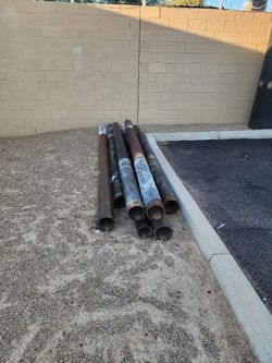 Steel Pipes 6.5” X 10ft