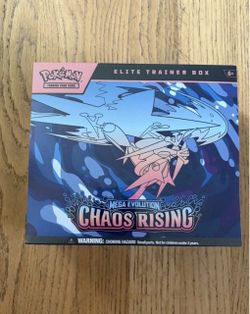 Pokemon Chaos Rising Elite Trainer Box Factory Sealed ETB