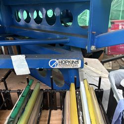 Screen printing press