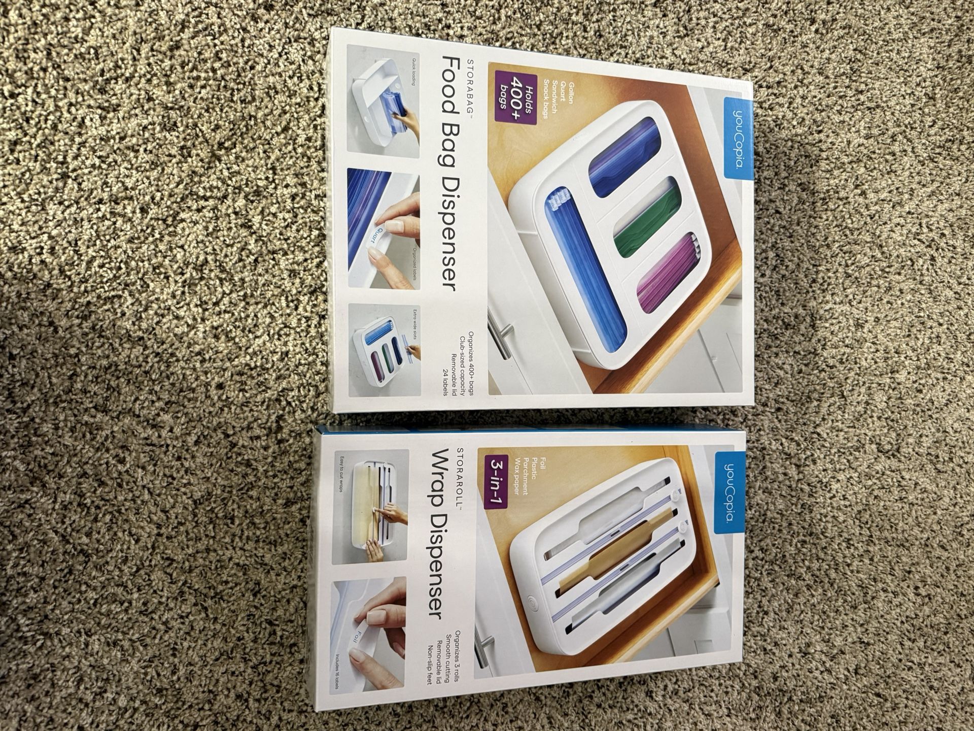 Storage Bag And Aluminum Storage Containers