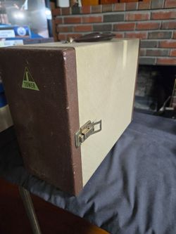 Vintage Barnett & Jaffe BAJA RV6 style 35mm slide storage and carrying case