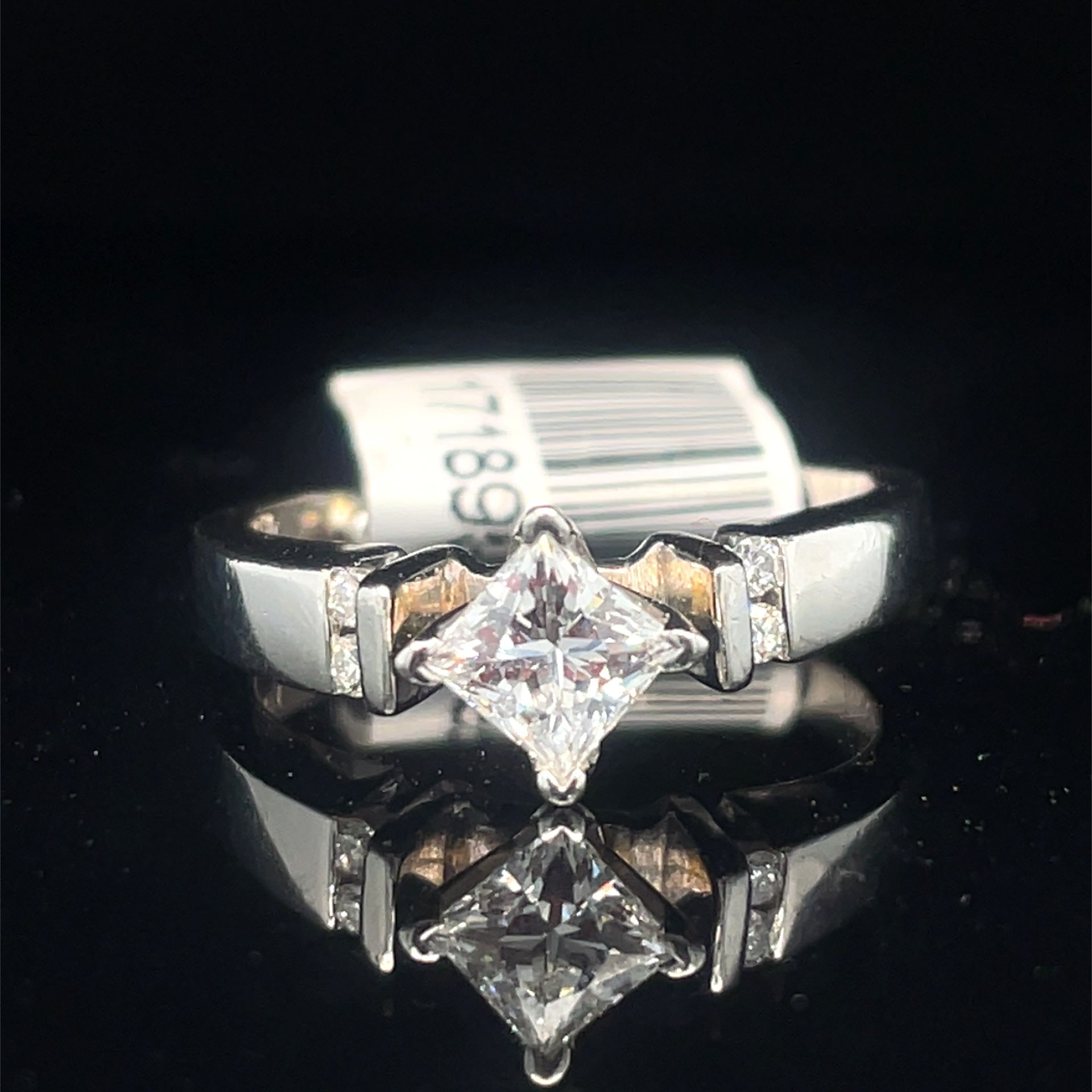 950 Platinum Diamond Ring 6.70g .56CTW H VS Size 5-1/2 171895
