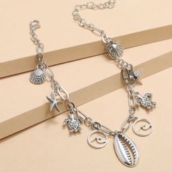Gorgeous NEW Multi Charm Anklet
