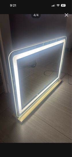 Mirror with lights