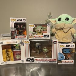 Baby Yoda Collection with Funkos